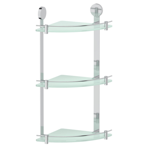 Полка стеклянная угловая тройная ... Полка стеклянная угловая тройная ...