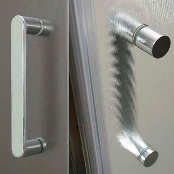 Душевая дверь в нишу 120x195 BelBagno UNO-195-BF-1-120-C-Cr