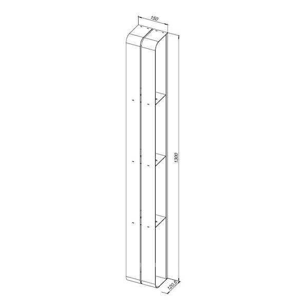Полка 150x1300x112 Магнум Aquanet 302227