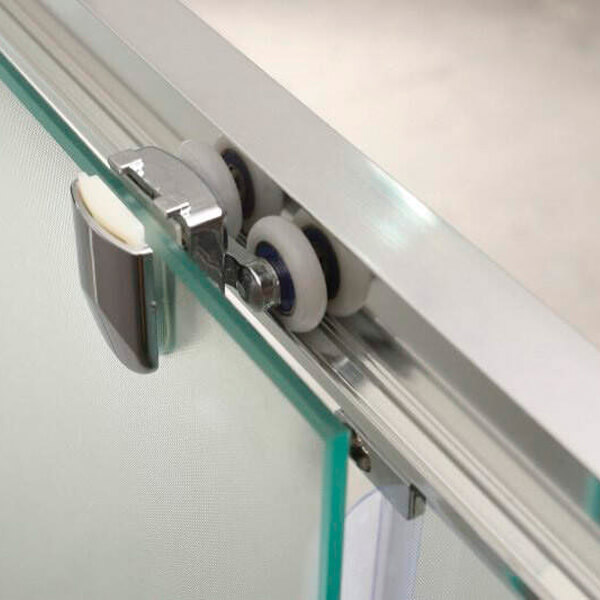 Душевая дверь в нишу 120x195 BelBagno UNO-195-BF-1-120-C-Cr