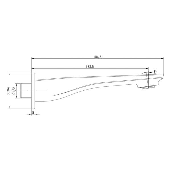 Излив Lemark LM5981CW