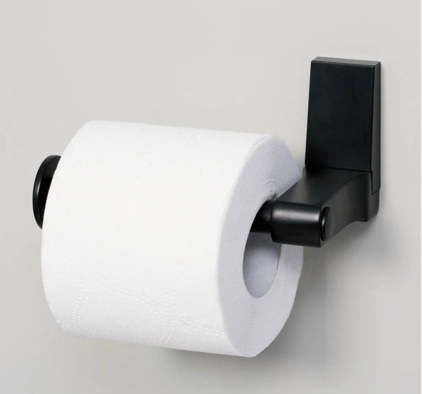 Держатель для туалетной бумаги Accoona A12505F-4 черный матовый Держатель для туалетной бумаги Accoona A12505F-4 черный матовый