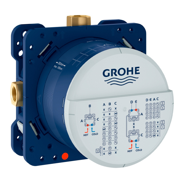 Смеситель встраиваемый термостатический Grohtherm SmartContro Grohe 29151LS0+35600000