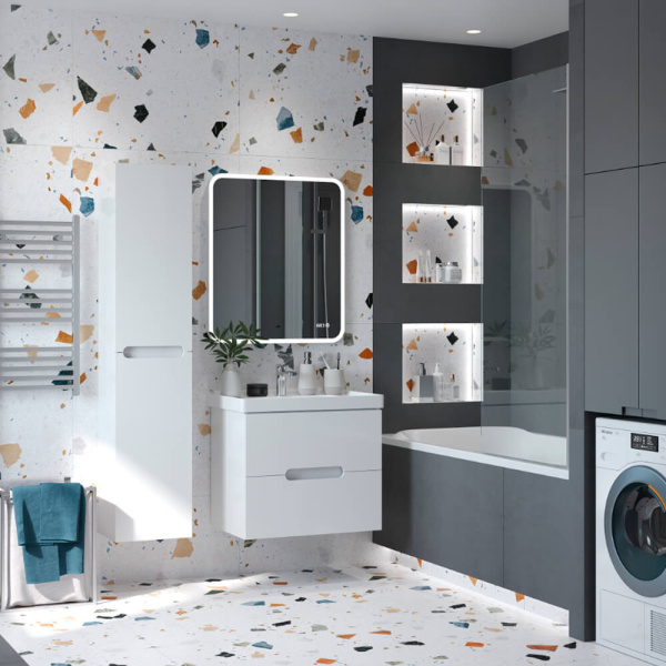 Тумба с раковиной 90 подвесная Пола Briz 236 03-18090-15Н