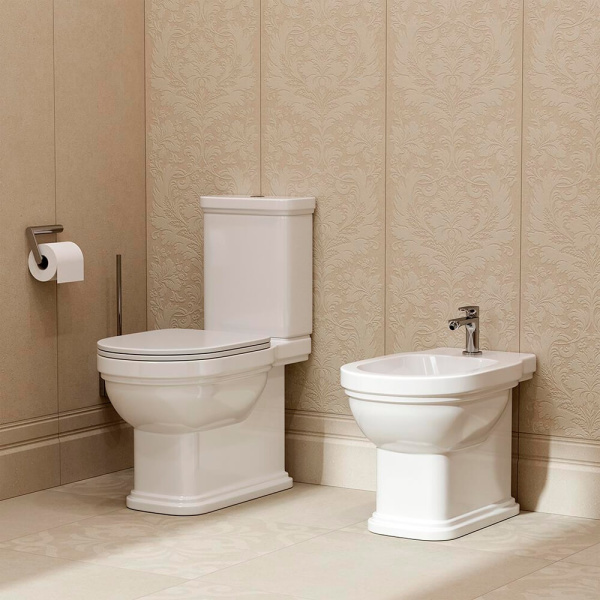 PO.bidet.01 Биде напольный Белый гл Pompei KERAMA MARAZZI