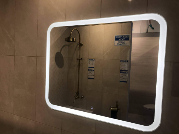 Зеркало с подсветкой 10х80 AVS 815-ST/1000800/LED/S
