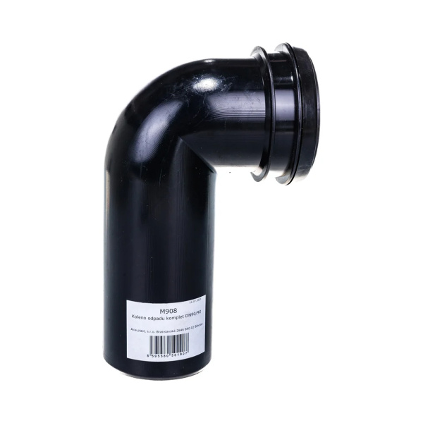 Колено слива 90/90*90 для инсталляций Alcaplast M908 Колено слива 90/90*90 для инсталляций Alcaplast M908