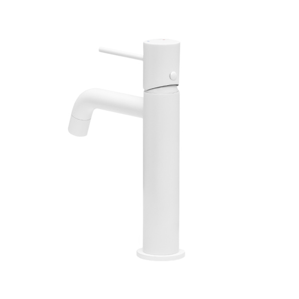 Смеситель для раковины AVS Slimmer белый матовый Смеситель для раковины AVS Slimmer белый матовый