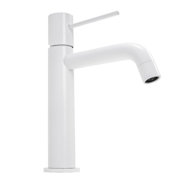 Смеситель для раковины AVS Slimmer белый матовый Смеситель для раковины AVS Slimmer белый матовый